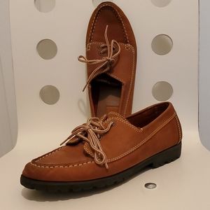 Bass leather loafers